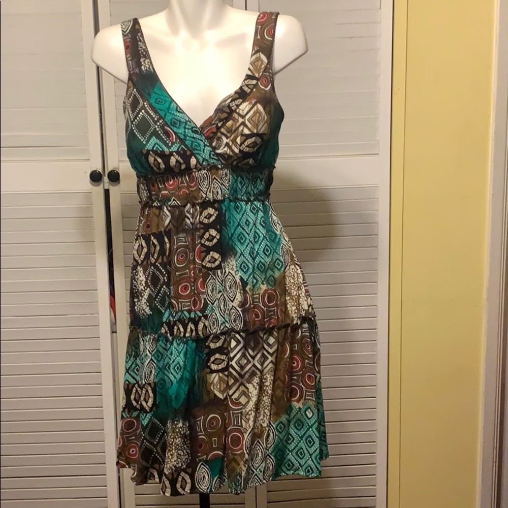 Tie back dress